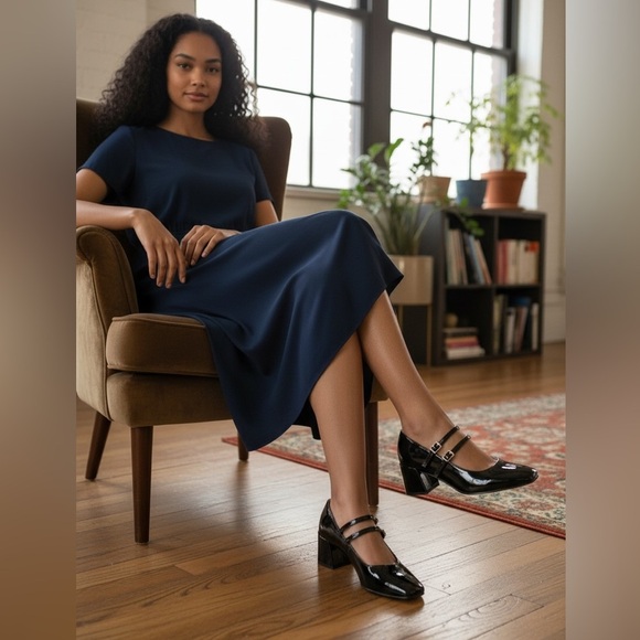 Xappeal Shoes - Xappeal Black Patent Heels